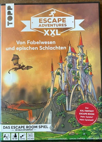Escape Adventures XXL: Von Fabelwesen und epischen Schlachten