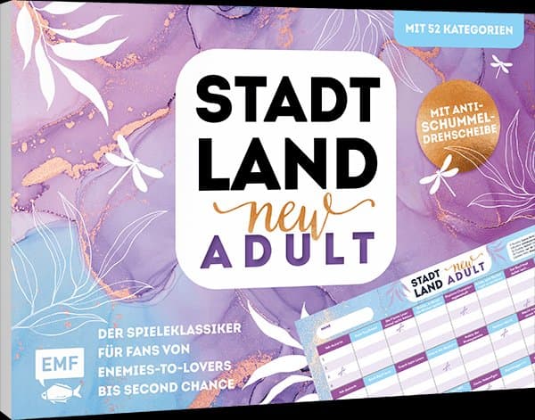 Stadt, Land, New Adult: Der Spieleklassiker für Fans von Enemies-to-Lovers bis Second Chance