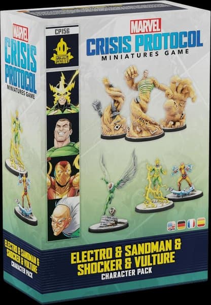 Marvel: Crisis Protocol – Electro & Sandman & Shocker & Vulture