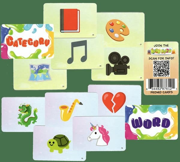 Blob Party: Picture Promo Cards