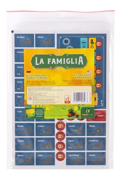 La Famiglia: Великая мафиозная война – Дополнение для 2-3 игроков