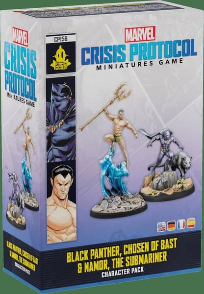 Marvel: Crisis Protocol – Black Panther, Chosen of Bast & Namor, the Sub-Mariner