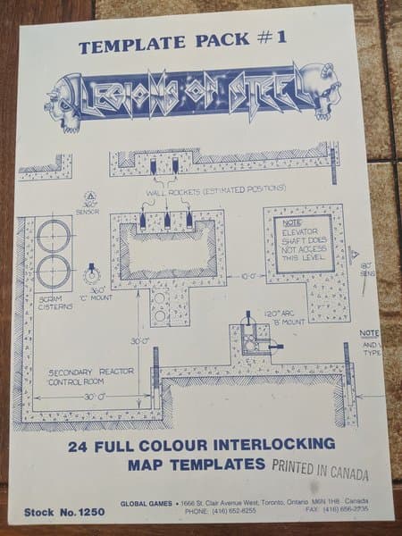 Legions of Steel: Template Pack #1