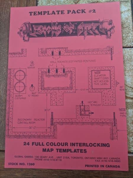 Legions of Steel: Template Pack #2