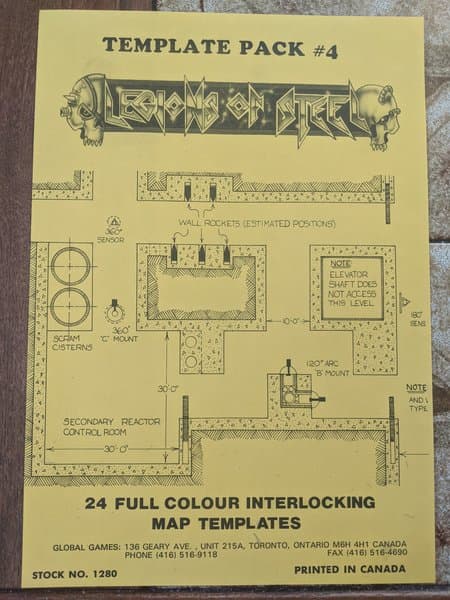 Legions of Steel: Template Pack #4