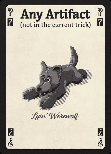 Seers Catalog: Lyin' Werewolf Promo Card
