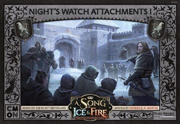 A Song of Ice & Fire: Tabletop Miniatures Game – Night's Watch Attachments 1