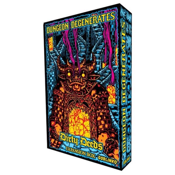 Dungeon Degenerates: Dirty Deeds Expansion Box