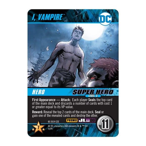 DC Deck-Building Game: I, Vampire Promo Card