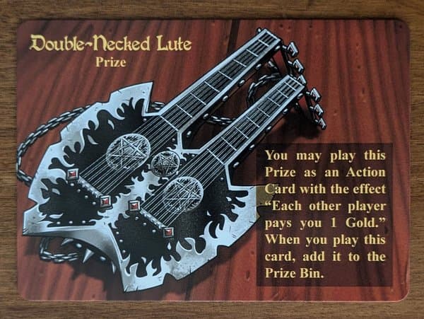 The Red Dragon Inn: Double-Necked Lute Promo Card