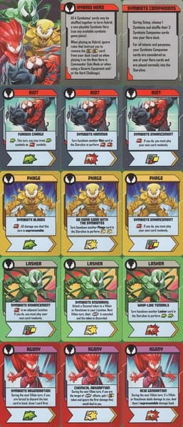 Marvel United: Symbiote Companions Deck