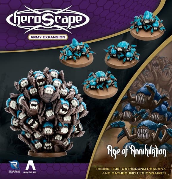 Heroscape: Rising Tide – Oathbound Phalanx and Oathbound Legionnaires Army Expansion