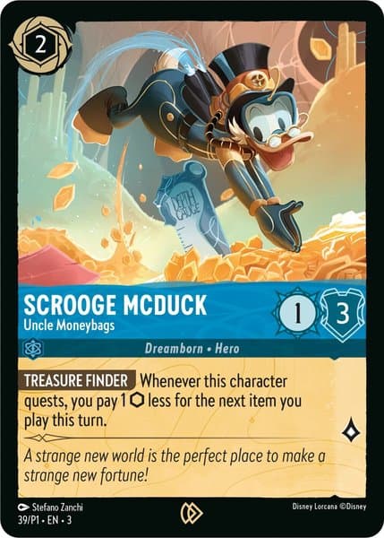 Disney Lorcana: Scrooge McDuck Uncle Moneybags Promo