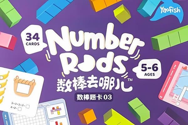 Number Rods: Exercise Cards 03