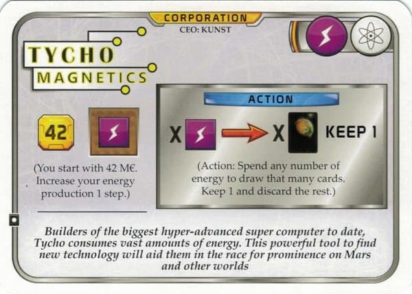 Terraforming Mars: Tycho Magnetics Promo Card
