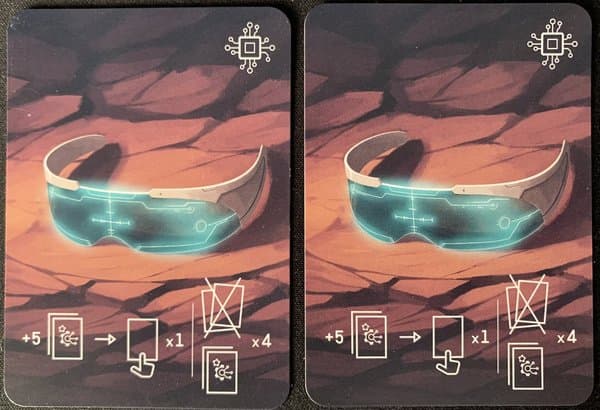 Eternitium Promo Card: Cyber Glasses Promo Card