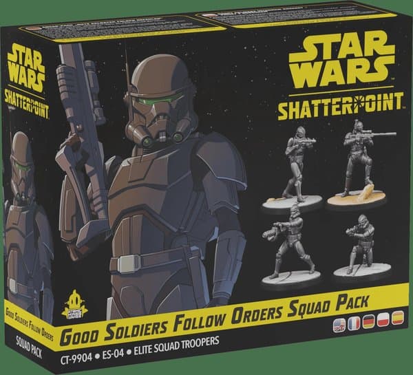 Star Wars: Shatterpoint – Good Soldiers Follow Orders Squad Pack