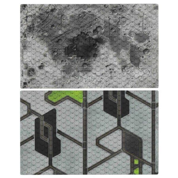 Battletech: Alpha Strike FieldTech Battlemat – Lunar/City