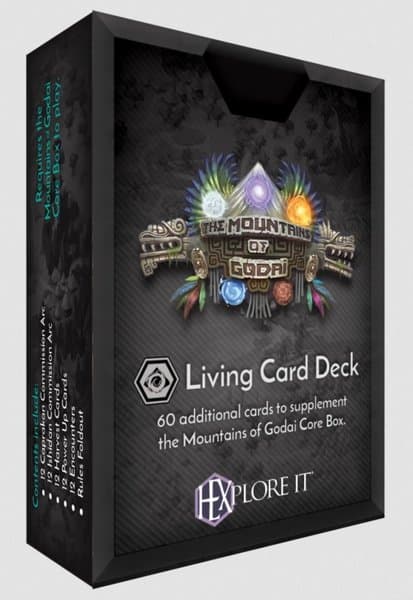 HEXplore It: The Mountains of Godai – Living Card Deck