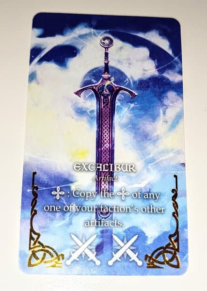 Avalon: The Riven Veil – Excalibur Promo Card