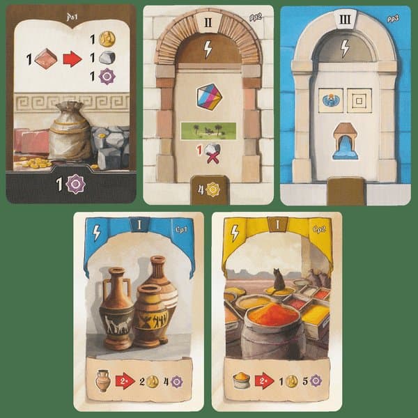Resafa: Spiel '24 Promo Cards