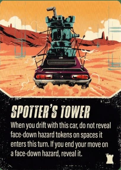 Thunder Road: Vendetta – Choppe Shoppe: Spotter's Tower Promo Card