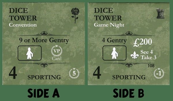 Obsession: Dice Tower Sporting Tile