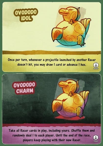 Dodos Riding Dinos: Dodo Dash – Ovododo Idol & Ovododo Charm Promo Cards