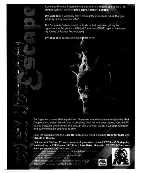 Dark Horizon: Escape