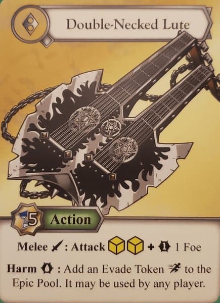 Tales from the Red Dragon Inn: Double-Necked Lute Promo Card
