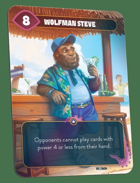 Mindbug: Wolfman Steve Promo Card