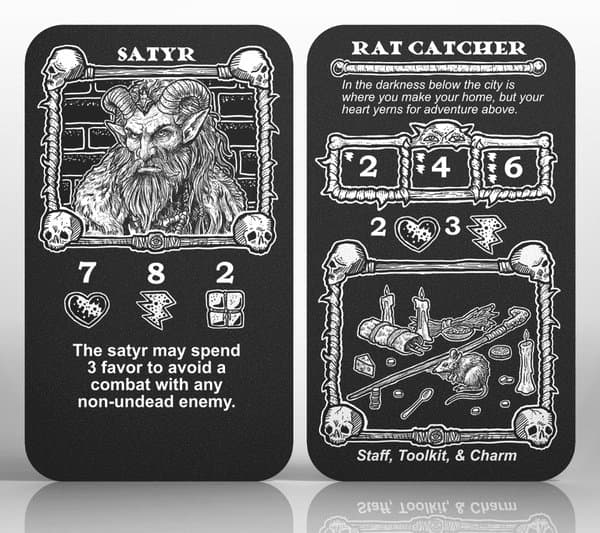 Tin Helm: Satyr/Rat Catcher Promo Card