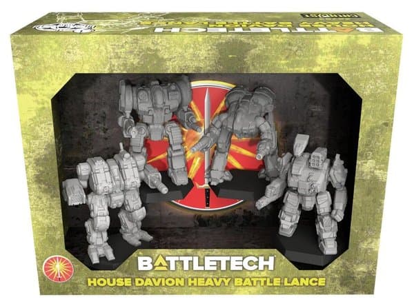 BattleTech: House Davion Heavy Battle Lance ForcePack