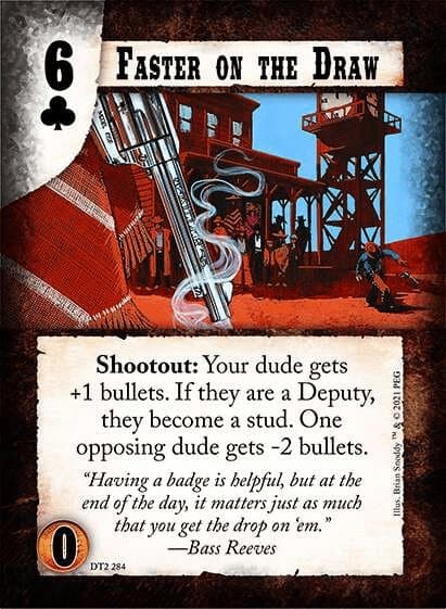 Doomtown: Faster on the Draw Promo Card