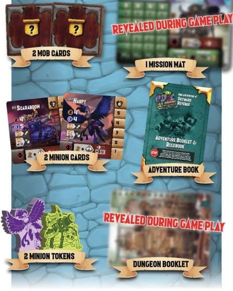 Tiny Epic Dungeons Adventures: Skyward Revenge
