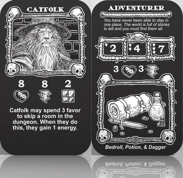 Tin Helm: Catfolk/Adventurer Promo Card