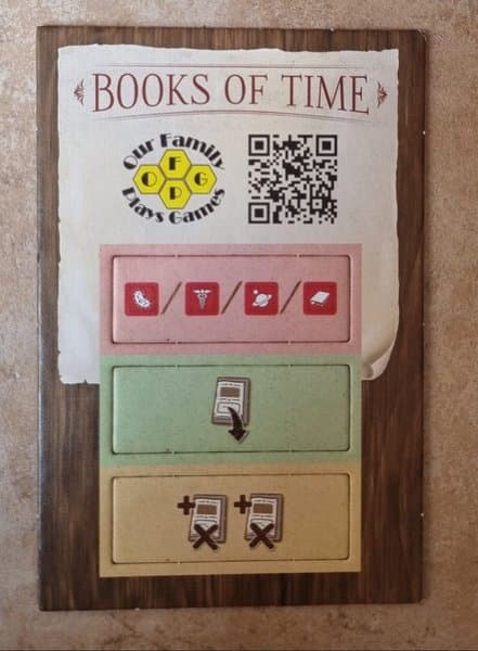 Books of Time: Our Family Plays Games Promo