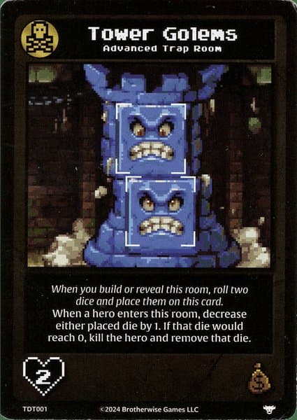 Super Boss Monster 2: Tower Golems Promo Card
