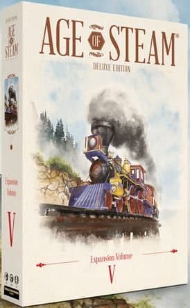 Age of Steam Deluxe: Expansion Volume V
