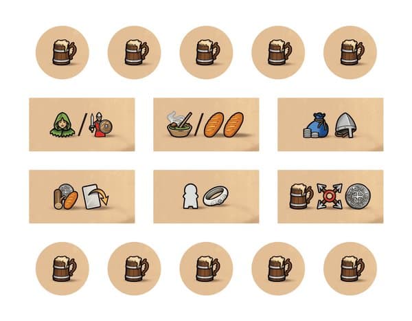 The Anarchy: Beer & Plunder Tiles