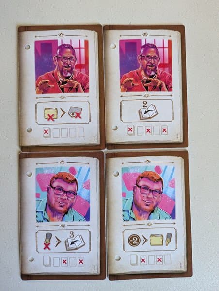 Books of Time: Man vs Meeple Season 5 Promo Cards