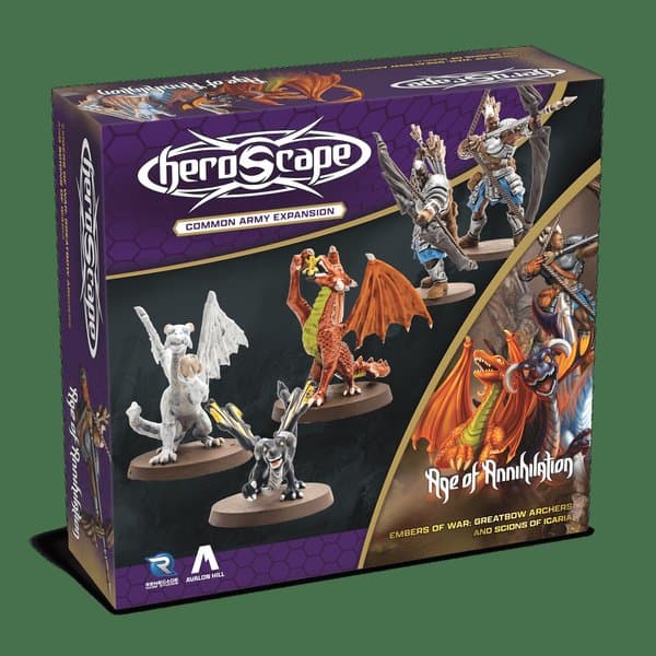 Heroscape: Greatbow Archers and Scions of Icaria Common Army Expansion