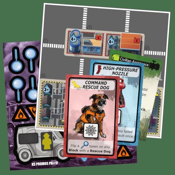 Firefighters on Duty: Kickstarter Promos