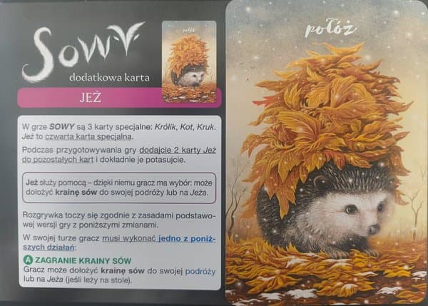Sowy: Jeż Dodatkowa Karta