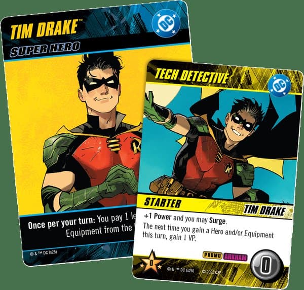 DC Deck-Building Game: Tim Drake/Tech Detective
