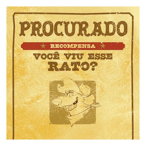 ProcuRatos: Cartaz Procurado