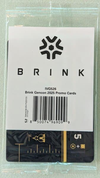 Brink: Gencon 2025 Promo Cards