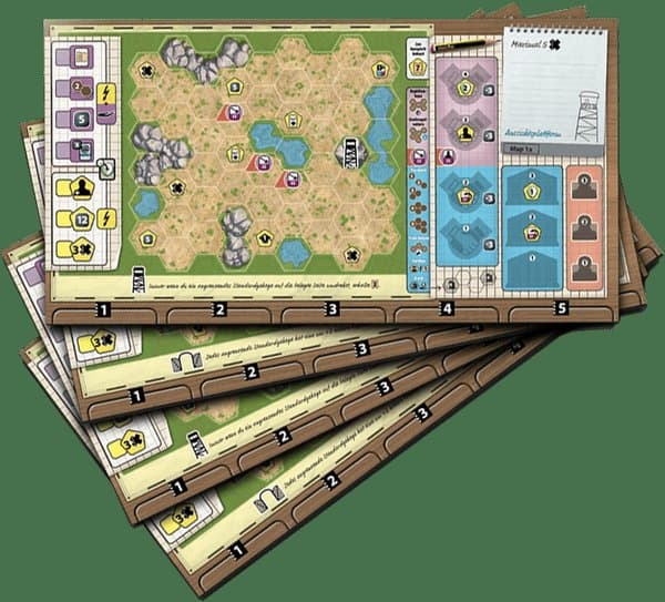 Ark Nova: Board Game Arena Maps