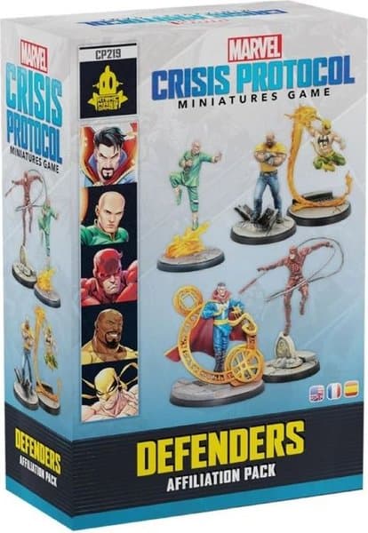 Marvel Crisis Protocol: Defenders Affiliation Pack