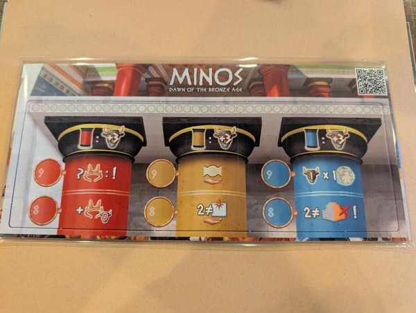 Minos: Dawn of the Bronze Age – Expanded Progress Tracks Promo